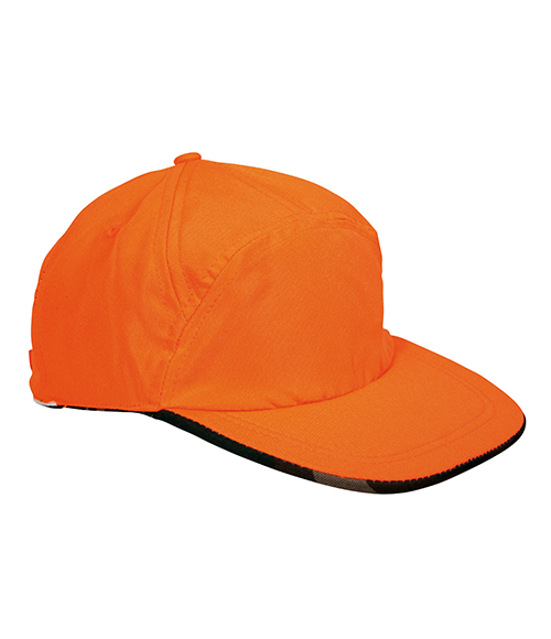 CASQUETTE chasse avec patch au choix Patchs Cerf V3 Couleur Orange
